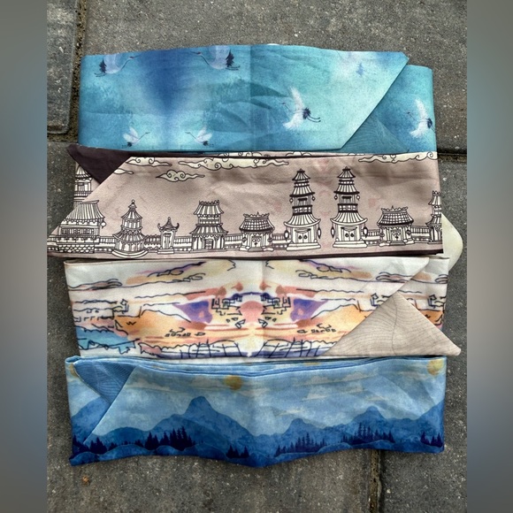 Set of 4 Purse Bow’s Twillies Art Print Hair Ties - Picture 2 of 8